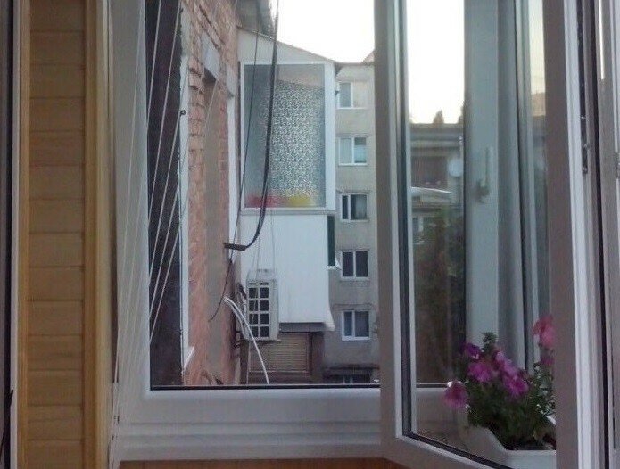 Балкон. Veka Q7